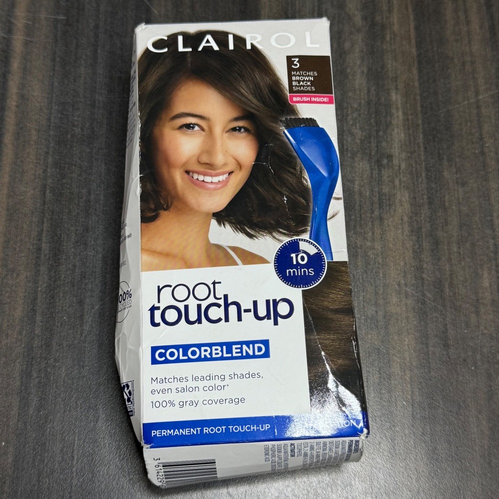 Clairol Root Touch-Up ColorBlend 3 Matches Brown Shades‎ 100% Gray Coverage